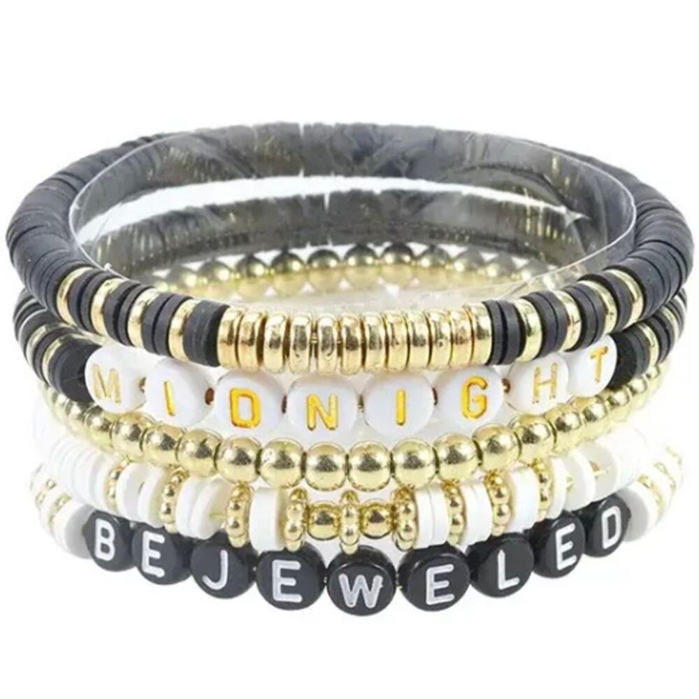 Taylor Swift Midnight Bejeweled Friendship Bracelets